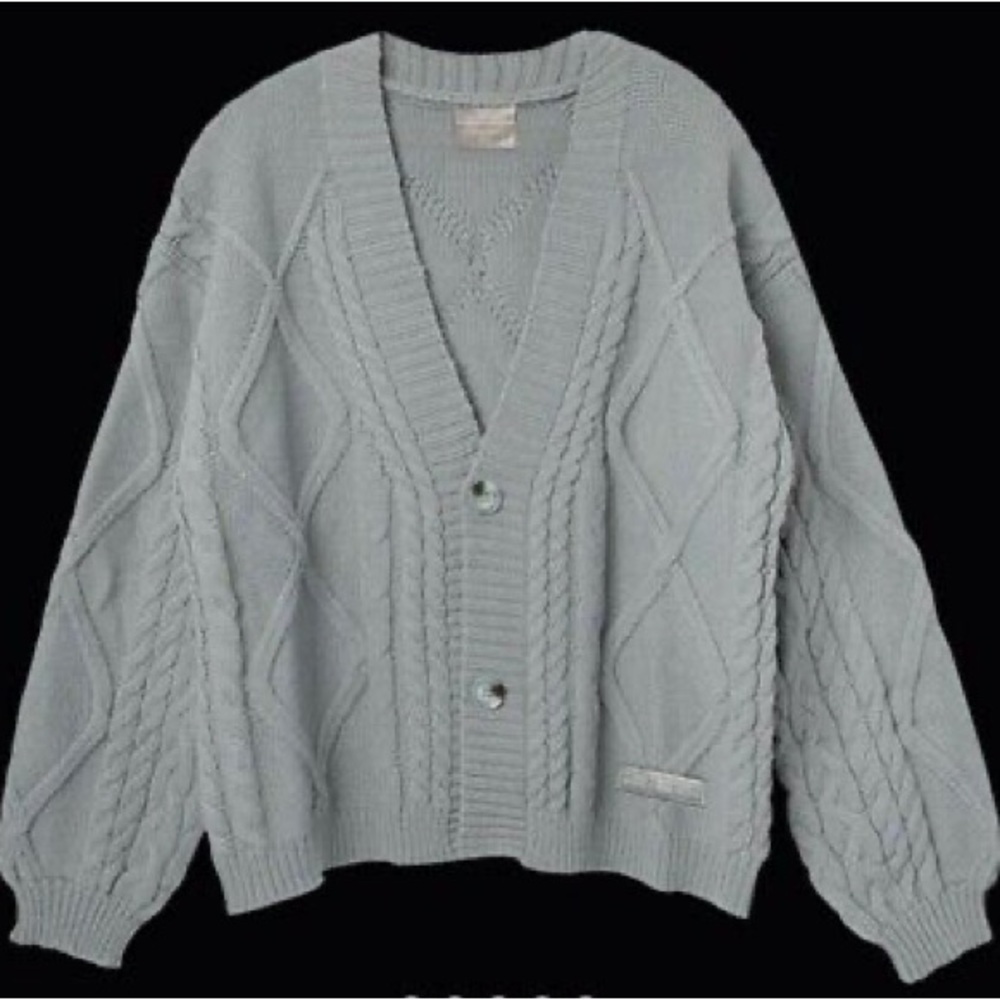 Taylor Swift Tortured Poets Department Gray Cardigan